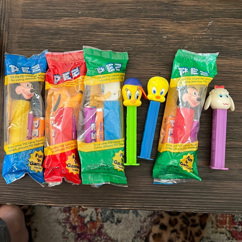 Vintage lot of Pez Dispensers